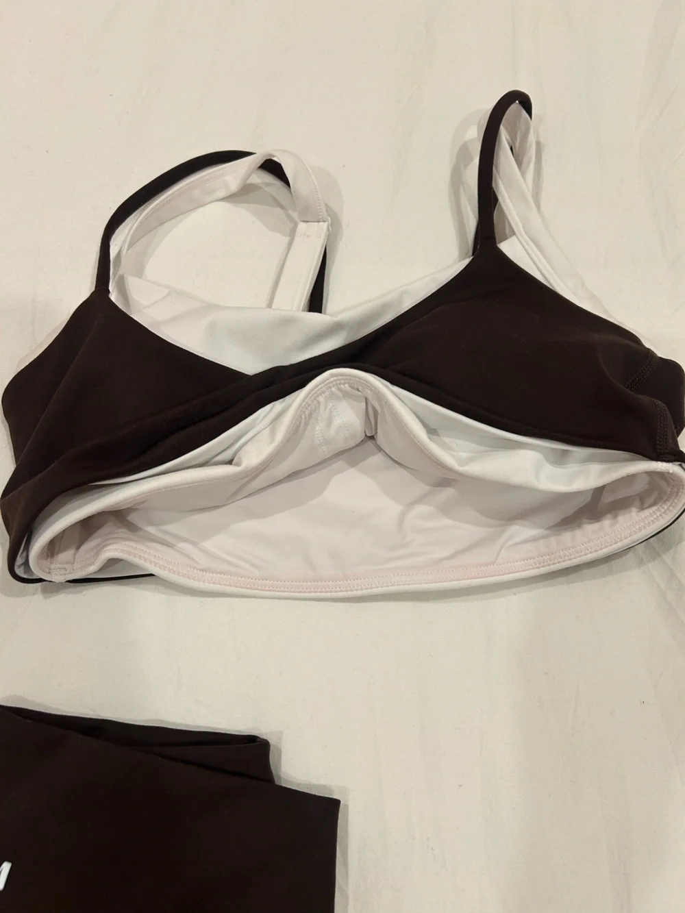 FORM Brown Layered Workout Set